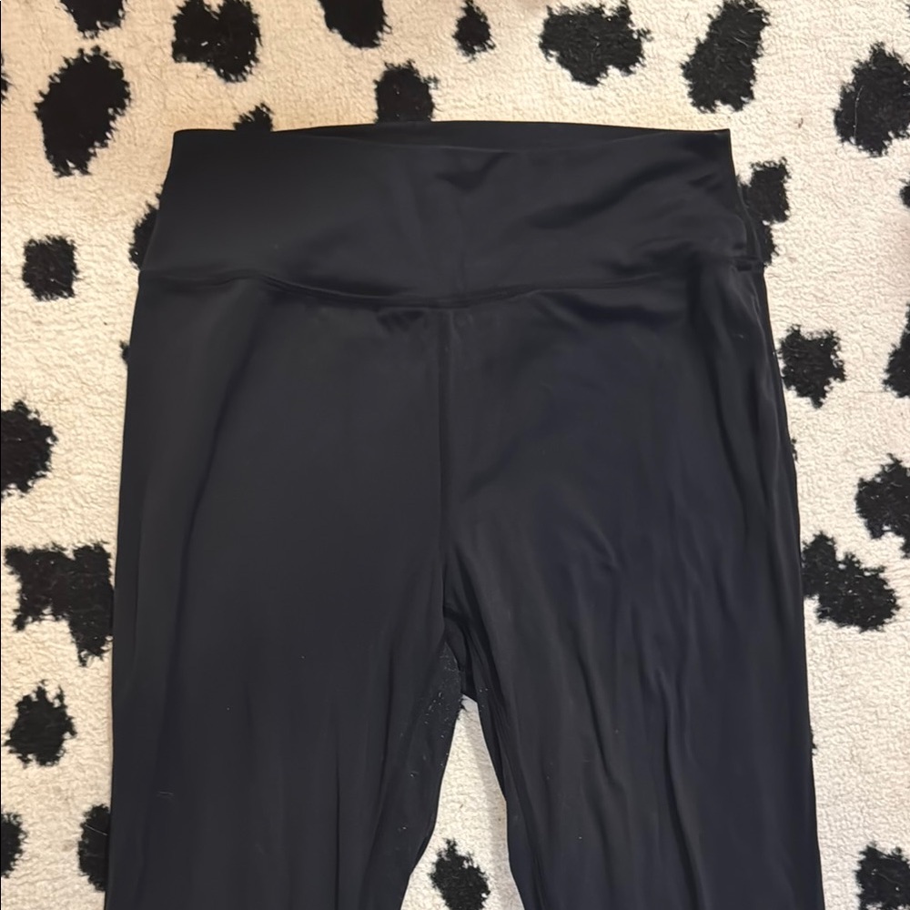 Black High-Waisted Leggings